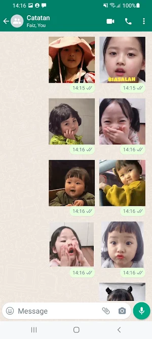 Stiker WA Kwon Yuli Bergerak Screenshot 1
