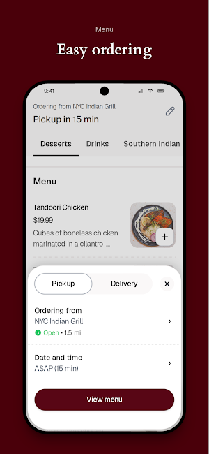 NYC Indian Grill Screenshot 2