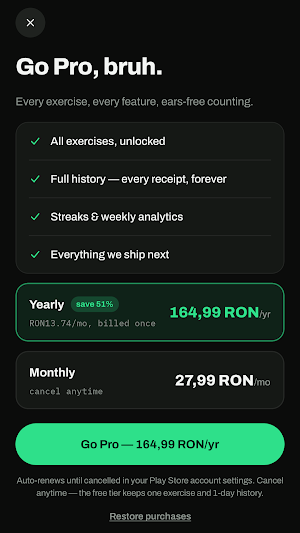 FitnessBruh Screenshot 1