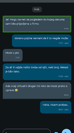 YugoSoft Messages Screenshot 1