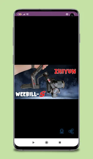 zhiyun weebill s guide Screenshot 2