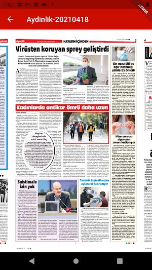 Aydınlık E-Gazete Screenshot 2