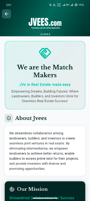 JVees - Land JV Platform Screenshot 3