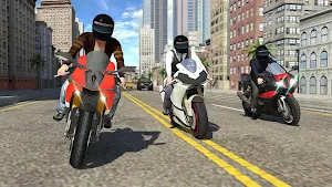 Bike Attack Race Game - Motorcycle Driving Games Screenshot 0