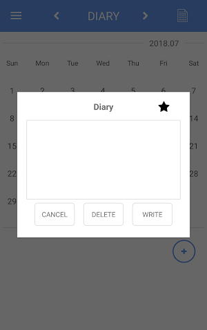 SIMPLE DIARY Screenshot 2