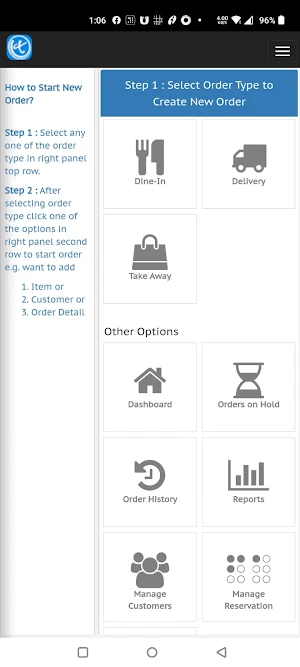Twirll POS Restaurant Screenshot 3