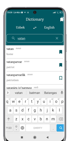 Dictionary Eng-Uzb Screenshot 3