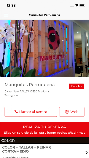Mariquites Perruquería Screenshot 0