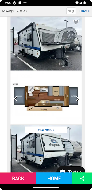 Used Campers Screenshot 2