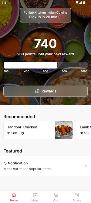 Punjab Kitchen Indian Cuisine Screenshot 0