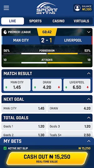Gal Sport Betting Screenshot 0