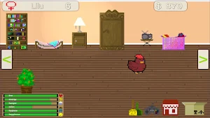 Cocoshka - Cute Pixel Pet Care Screenshot 1