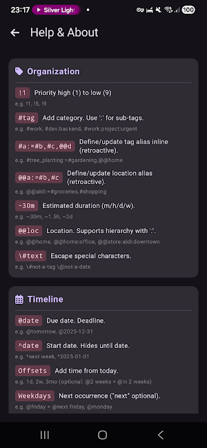 Cfait: Todo & Task Manager Screenshot 2