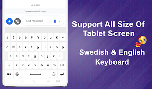 Swedish Typing Keyboard App Screenshot 3