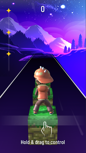 Boboi boy galaxy Tiles Hop Screenshot 1