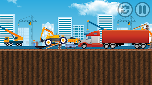 Monster Hill Climb Bulldozer Screenshot 3