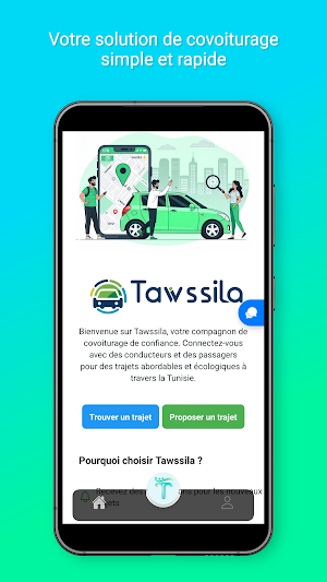 Tawssila - Covoiturage Screenshot 0
