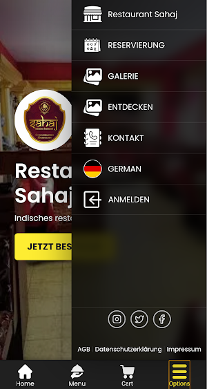 Restaurant Sahaj Screenshot 1