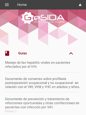 Guías GeSIDA Screenshot 3