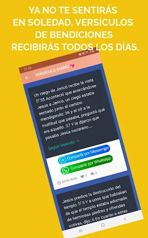 Biblia en español Screenshot 3