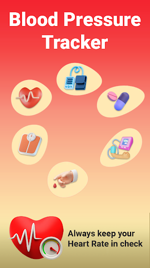Blood Pressure App: Heart Rate Screenshot 0