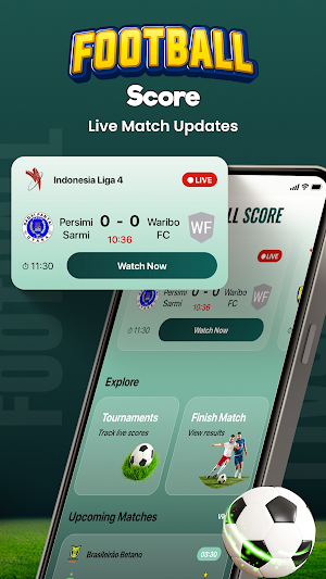Live Football HD TV Streaming Screenshot 0