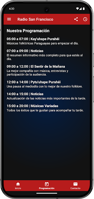 Radio San Francisco 107.1 FM Screenshot 2