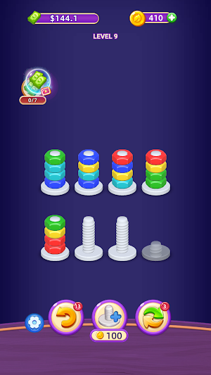 Nut Star: Color Sort Puzzle Screenshot 3