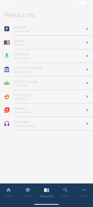 Church Leadership Resources Screenshot 1