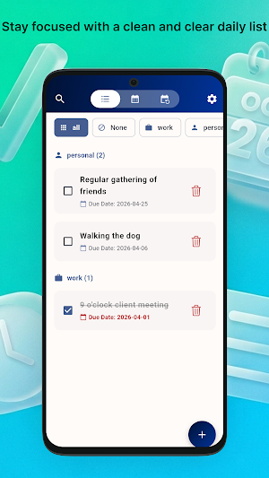 Todo Calendar - Planner & Sync Screenshot 2