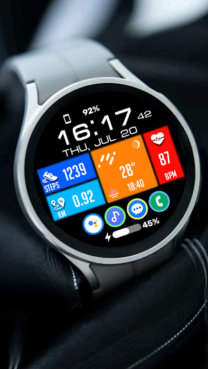 Tiles Window Watch Face NTV556 Screenshot 3