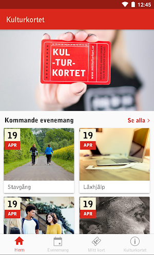 Kulturkortet i Helsingborg Screenshot 0