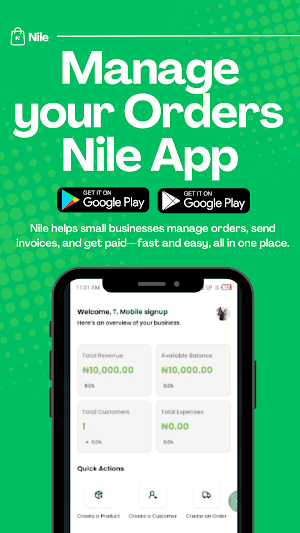 Nile - Manage Orders Easily Screenshot 0