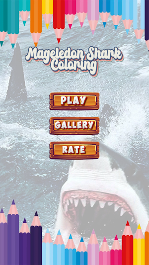 Shark Mageleledon Coloring Screenshot 3