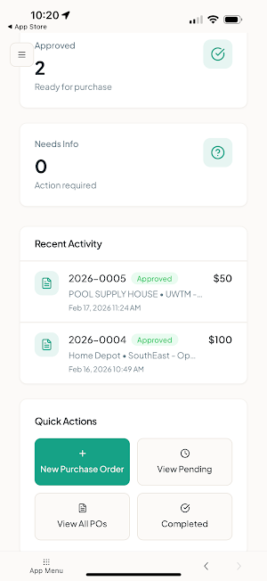 SimplePO Screenshot 3