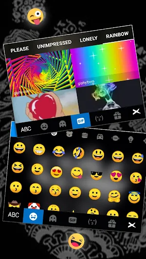 Metal Weed 420 Keyboard Theme Screenshot 3