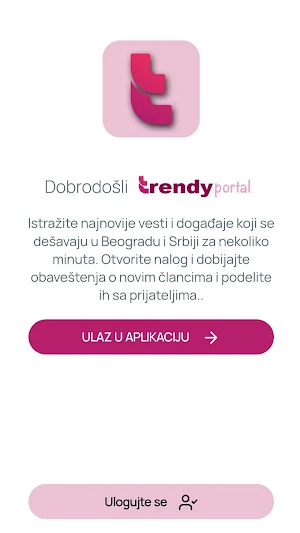 Trendy Portal Screenshot 0