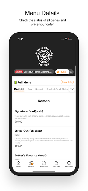 Basebowl Ramen Screenshot 1