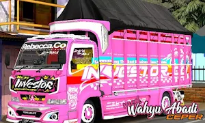 Mod Bussid Truk Wahyu Abadi Screenshot 2