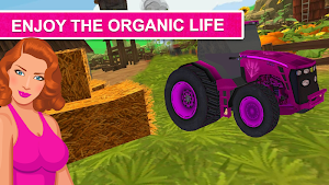 Pink Girl Farm Truck Driver Screenshot 0