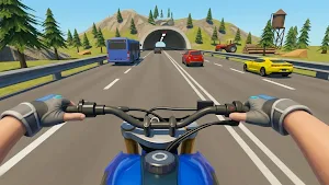Moto Traffic Rider 3D Rush Screenshot 1