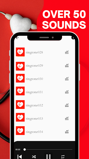 Heartbeat ringtone screenshot 3