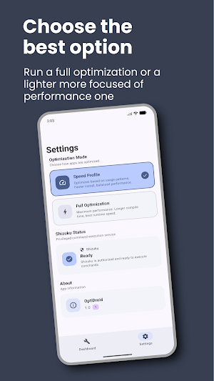 OptiDroid - App optimizer Screenshot 2
