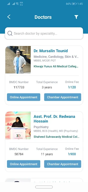 HealthX BD Screenshot 2