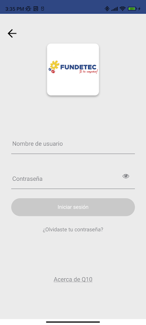 FUNDETEC APP Screenshot 3