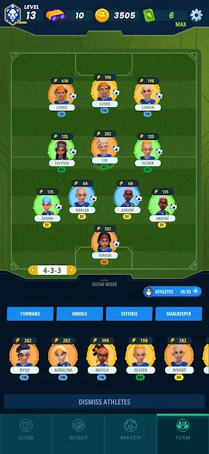 FuntasticTeam Football Manager Screenshot 1