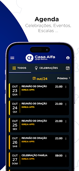 Casa Alfa - Igreja Batista Screenshot 3