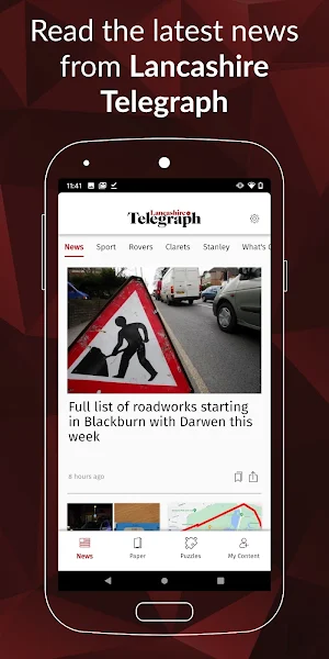 Lancashire Telegraph Screenshot 0