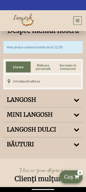 Langosh & Coffee to Go Screenshot 0
