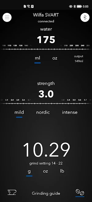 Wilfa Svart Screenshot 2